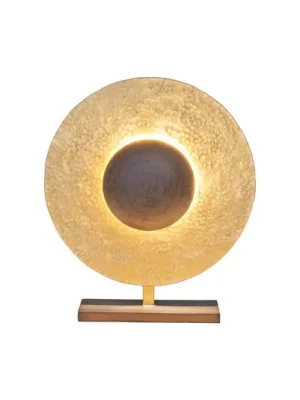 Akční Cena Stolní lampa Satellite výška 52cm zlatá/hnědá
