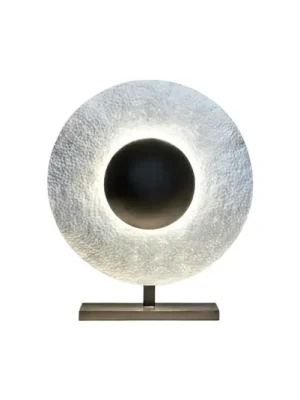 Stolní lampa Satellite výška 52cm stříbrná/černá Dokud Zásoby Vydrží