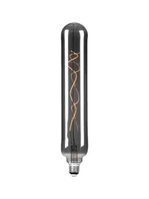 Koupit Online LED trubice Lucande, E27, 4 W, Ø 6 cm, titanová, 1800 K