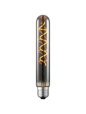 Hit Sezóny LED trubice Lucande, E27, 4 W, Ø 3 cm, titanová, 1800 K
