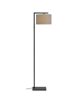 It‘s about RoMi Stojací lampa Boston, Ø 32 cm, černá/šedá Levný