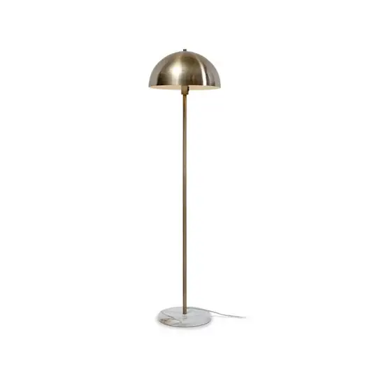 Nízká Cena IT‘S ABOUT ROMI Toulouse stojací lampa mramorový podstavec zlatá