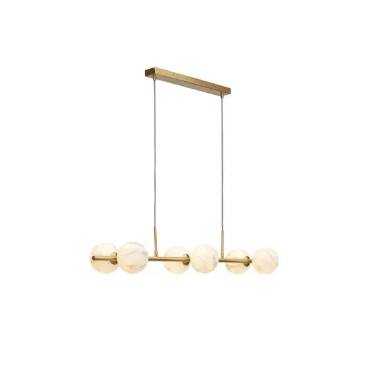 Nová Kolekce IT‘S ABOUT ROMI Carrara závěsné svítidlo 6light elongated