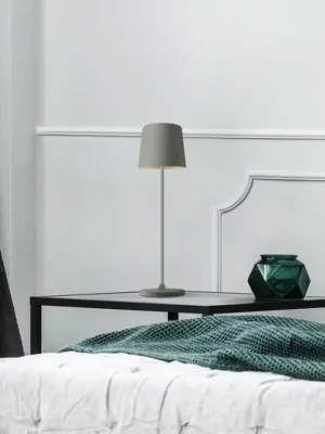 Cenová Bomba Nabíjecí stolní lampa Kaami LED, stmívatelná, šedá matná