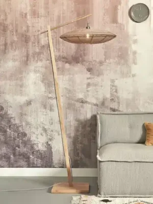 GOOD & MOJO Tanami stojací lampa 55x14cm přírodní Víkendová Akce