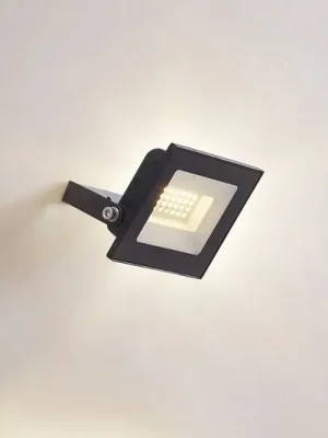 Výprodej Prios Maikel LED venkovní reflektor, 20W, 1500lm, kovový