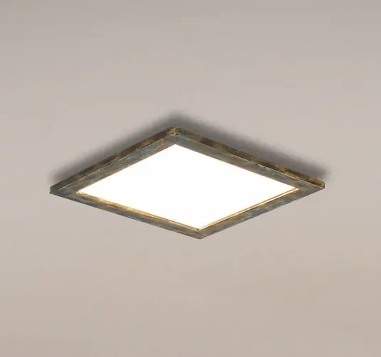 Ihned K Objednání Panel Quitani Aurinor LED, zlatá patina, 45 cm