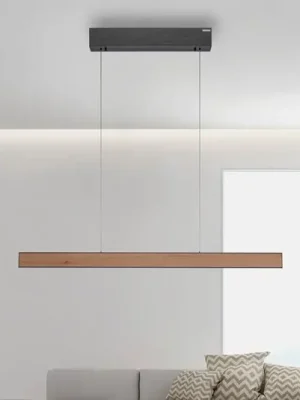 Kup Teď závěsné světlo PURE E-Motion, dub/černá perla, CCT