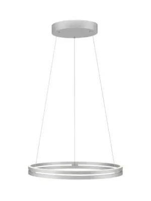 Nejprodávanější Závěsné světlo LED PURE E-Loop, kamenné, Ø 70 cm, hliník, CCT