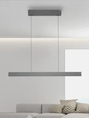 LED závěsné světlo PURE E-Motion, platina, CCT Omezená Nabídka
