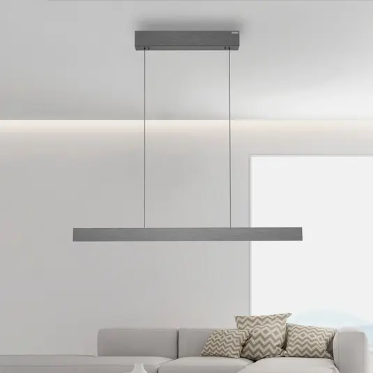 LED závěsné světlo PURE E-Motion, platina, CCT Omezená Nabídka