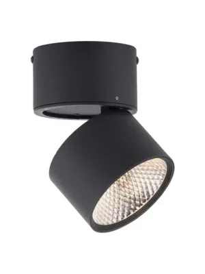 Cenově Výhodný LED stropní svítidlo PURE NOLA, jednoplamenné, černé