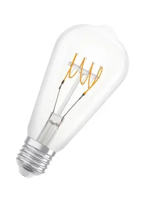 OSRAM Classic LED rustikální E27 4,8W 827 čirá dim Vysoce Kvalitní