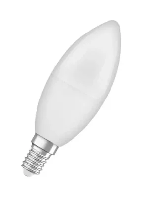 Oblíbený OSRAM Star LED svíčka E14 7,5W 806lm 4 000K matná