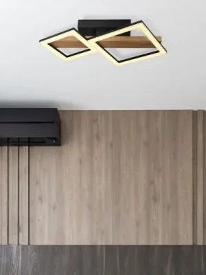 LED stropní světlo Dustin, dva zdroje Omezená Nabídka