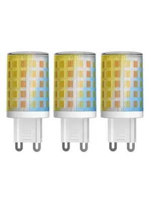 Nakupujte Hned LUUMR Smart LED tužková svítilna sada 3 G9 2,5W CCT čirá Tuya
