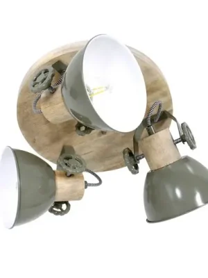 Stropní bodovka Gearwood, 3 zdroje kulatá, zelená Nejlepší Cena