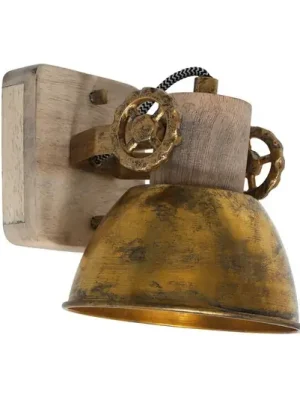 Expresní Doručení Stropní bodovka Gearwood, 1 zdroj bronz
