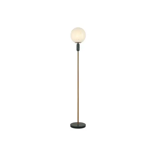 Dokud Zásoby Vydrží Stojací lampa Polly se stínidlem ze skla, mramor