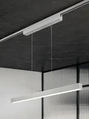 Akční Nabídka LED závěsné světlo Paros DUOline, trám, nikl