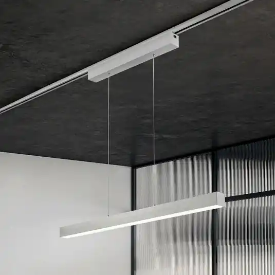 Akční Nabídka LED závěsné světlo Paros DUOline, trám, nikl