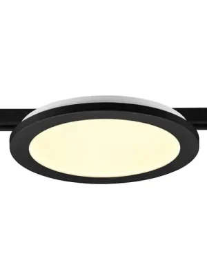 Camillus LED kolejnicové světlo pro DUOline, černé, Ø 26 cm Nakupujte Hned