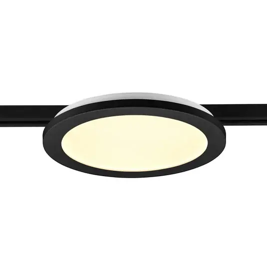 Camillus LED kolejnicové světlo pro DUOline, černé, Ø 26 cm Nakupujte Hned