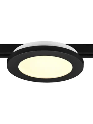 LED světlo Camillus pro DUOline, černé, Ø 17 cm Super Cena