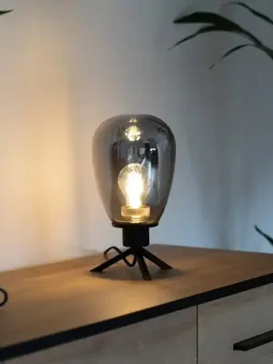 Super Cena Stolní lampa Reflexion, Ø 15 cm, výška 28 cm, černá