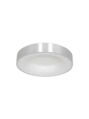 LED stropní svítidlo Ringlede 2 700 K Ø 30 cm, stříbrná Hit Sezóny