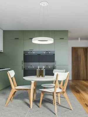 Tovární Cena LED závěsné světlo Ringlede, Ø 48 cm bílá
