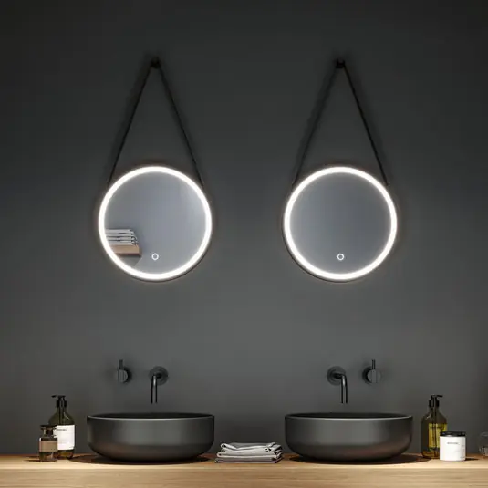 Ihned K Objednání Paulmann Miro LED závěsné zrcadlo CCT Ø40cm Framelight