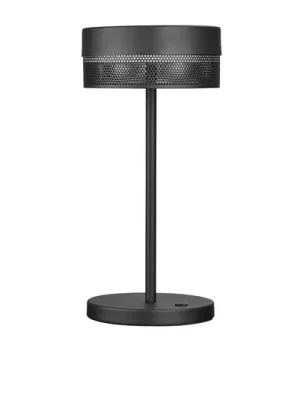 Stolní lampa LED Mesh s dobíjecí baterií, výška 30 cm, černá Tovární Cena