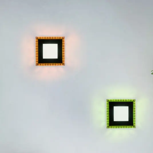 LED stropní Acri CCT RGB dálkové ovládání 20x20cm Výhodná Nabídka