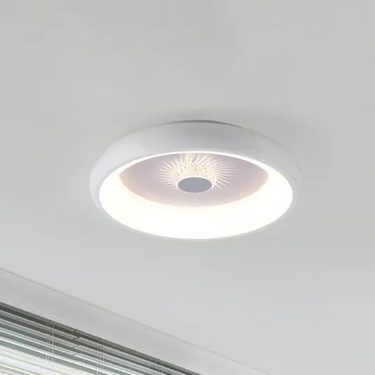 Must-Have Stropní svítidlo Vertigo LED, CCT, Ø 46,5 cm, bílé