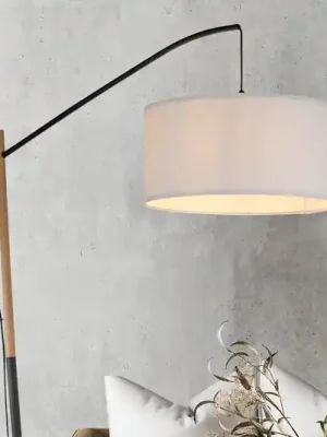 Zelená stojací lampa Sofie s papírovým stínidlem Cenová Bomba