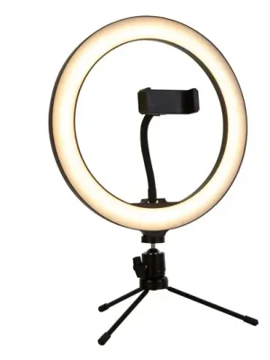 Vrácení Zdarma LED kruhové světlo Selfie Tripod USB CCT