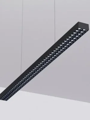 Výprodej Kancelářská závěsná lampa Arcchio LED Jolinda, černá, 118 cm, nahoru/dolů