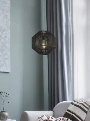 Závěsné světlo Wicker, 1 zdroj Vysoce Kvalitní