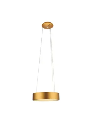 Časově Omezené Aluminor Epsilon LED závěsné světlo, Ø 62 cm, zlaté