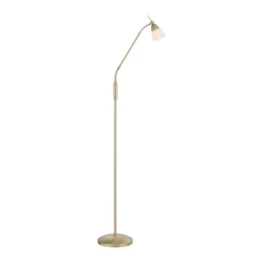 Jen Po Omezenou Doba Paul Neuhaus stojací lampa Pino, mosaz, 163 cm, stmívatelná, G9