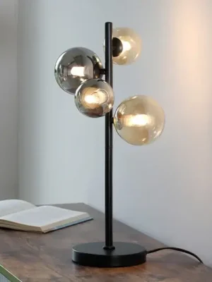 Autentický Paul Neuhaus Stolní lampa Popsicle, sklo, výška 48 cm, G9