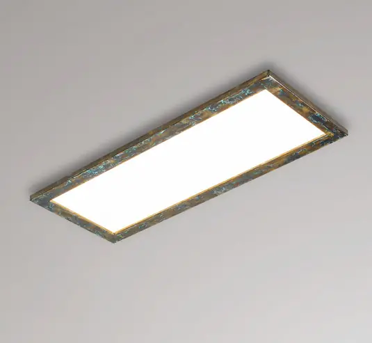 Quitani Aurinor LED panel, zlatá patina, 86 cm Speciální Cena