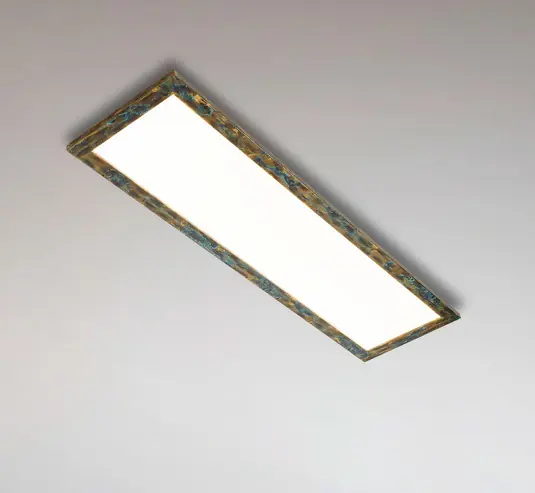 Must-Have Panel Quitani Aurinor LED, zlatě patinovaný, 125 cm