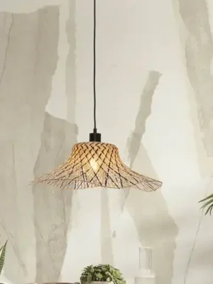 Koupit Online GOOD & MOJO Ibiza závěsná lampa Ø 50 cm černá/přírodní