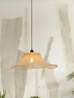 GOOD & MOJO Ibiza závěsná lampa Ø 65 cm přírodní Časově Omezené
