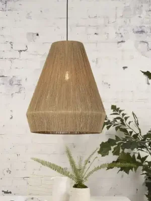 GOOD & MOJO Iguazu závěsné kuželové přírodní Ø50cm Novinka
