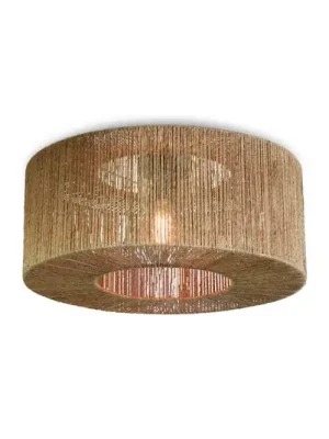 GOOD & MOJO Iguazu stropní válcové přírodní Ø 60cm Expresní Doručení