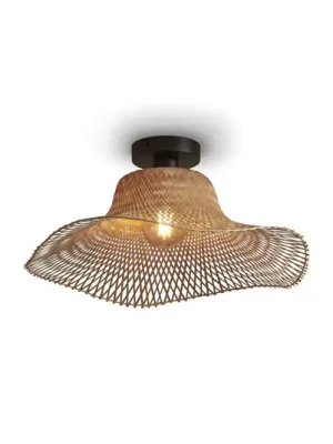 GOOD & MOJO Ibiza stropní svítidlo Ø 50cm přírodní Oblíbený