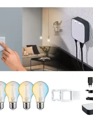 Výhodná Nabídka Paulmann Smart Home Set ZigBee 4x E27 7W LED žárovka CCT